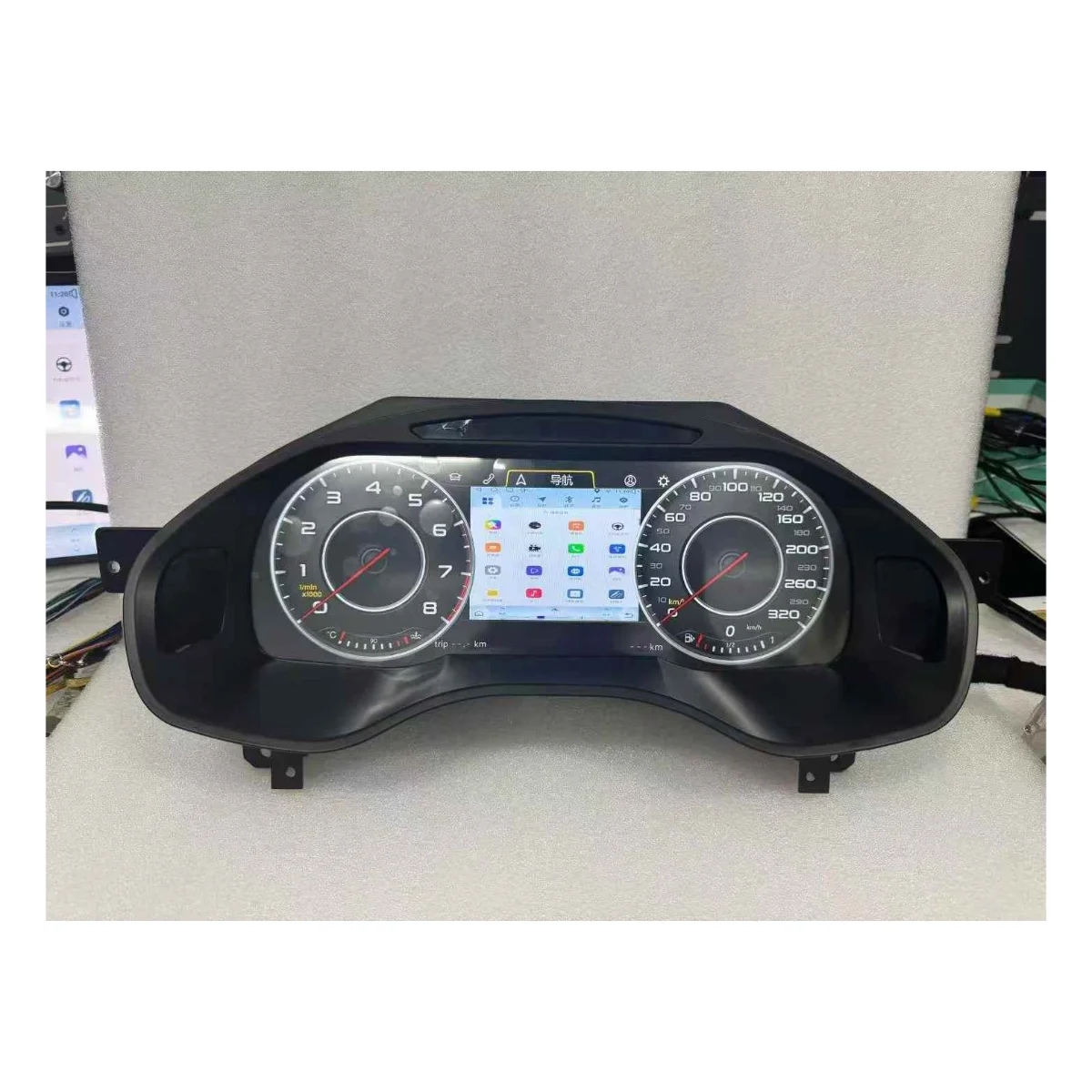 DOS 12.3 Inch Car Digital Cluster Odometer For Audi A6 A7 C7 S6 2012-2018 Car Multimedia Player GPS Navi Dash LINUX Screen