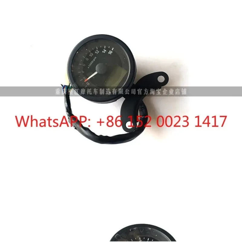 Wangjiang G3 conjunto de instrumentos TD150-33 retro EFI medidor de código de motocicleta instrumento de pantalla digital