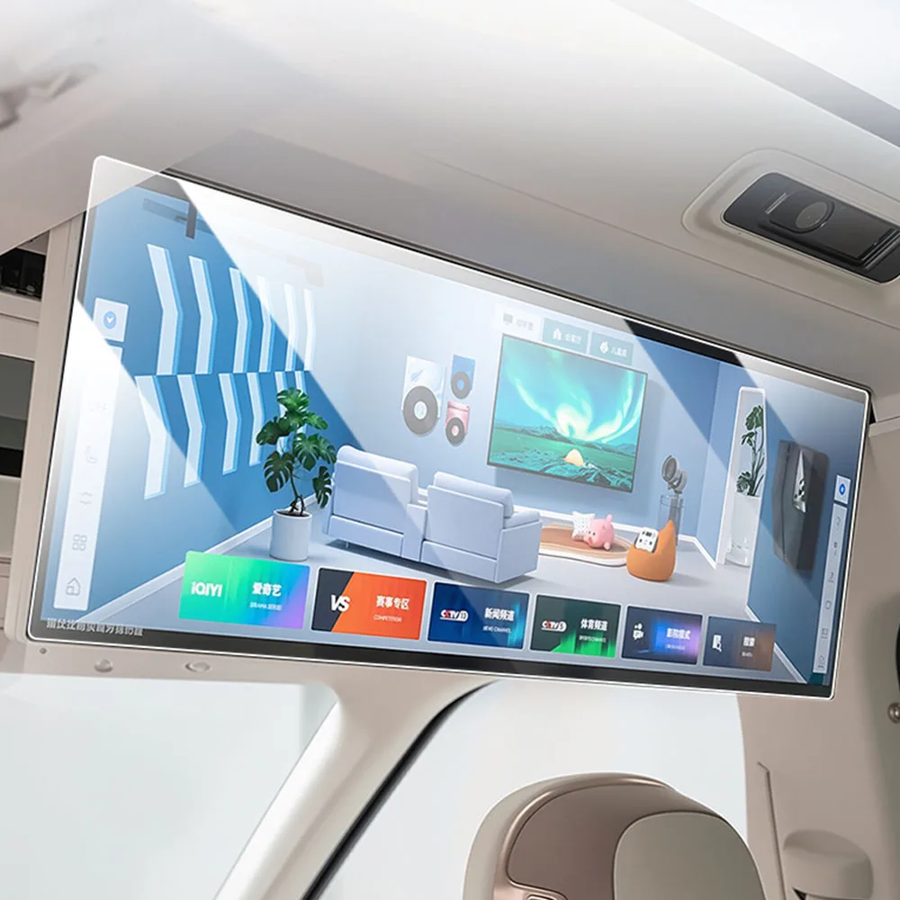 

Закаленная пленка для полного экрана автомобиля, автомобильные аксессуары для Lynk & Co 900 2025 2026, защитная пленка высокой четкости и высокой прозрачности