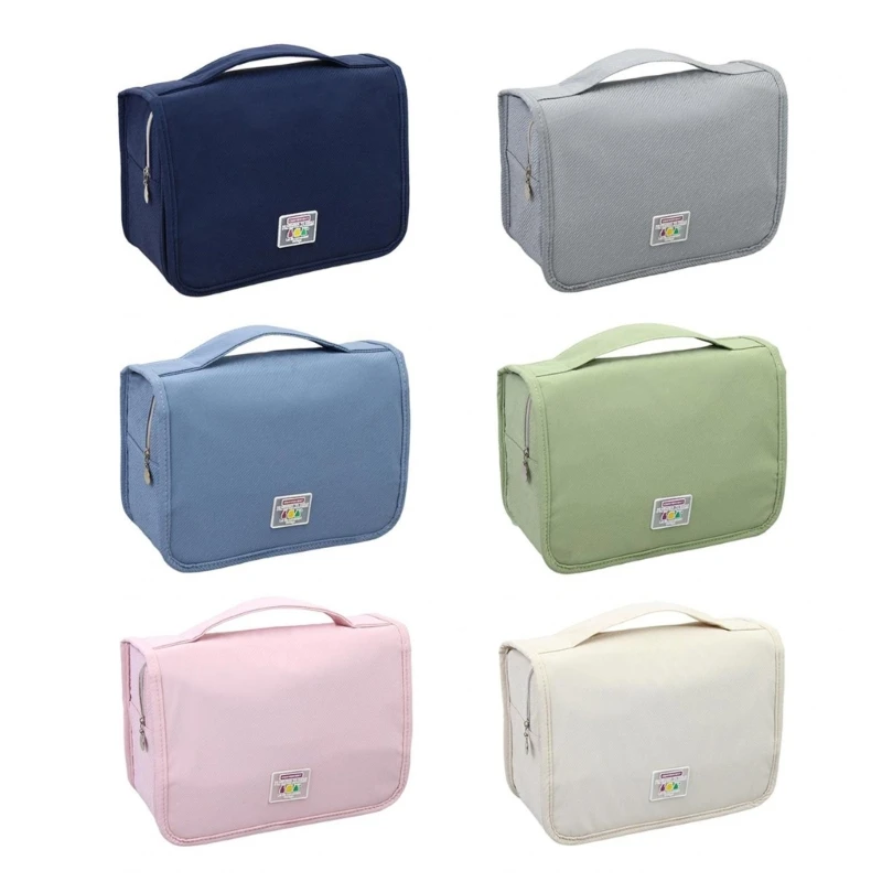 

2023 New Large Capacity Cosmetic Storage Bag Travel Makeup Bags Women Toiletries Hanging Wet Dry Separation Wash Bag