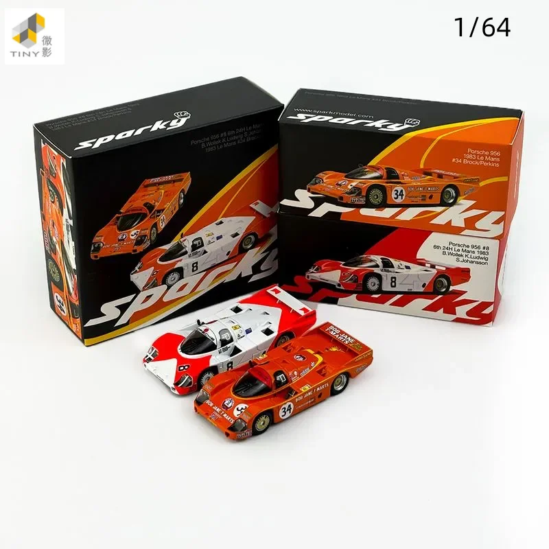 

Sparky Microfilm Porsche 956 Le Mans 24H Racing 1983Tiny Alloy Model 1:64