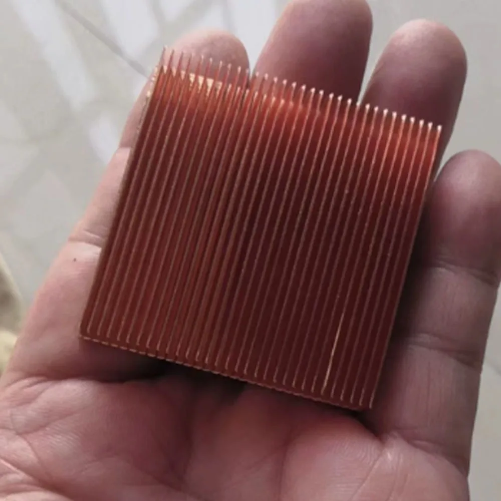 1Pcs High-Efficiency Pure Copper Heat Sink 20-70mm Electronic Component Heat  Accessories Sent Self-Adhesive Paper