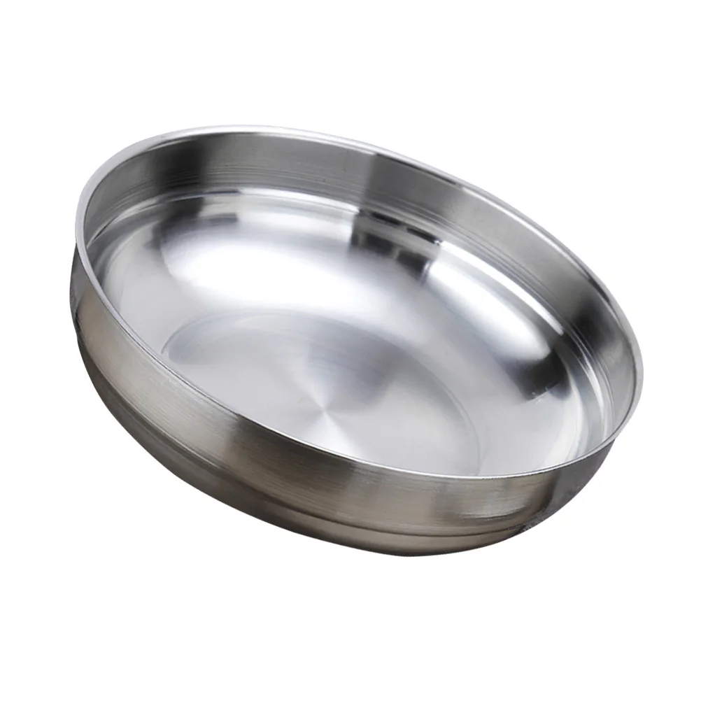 

304 Stainless Steel Seasoning Dish Round 12cm Sauce Dipping Bowl for Appetizers Condiments Flavor Food Sauce Serving