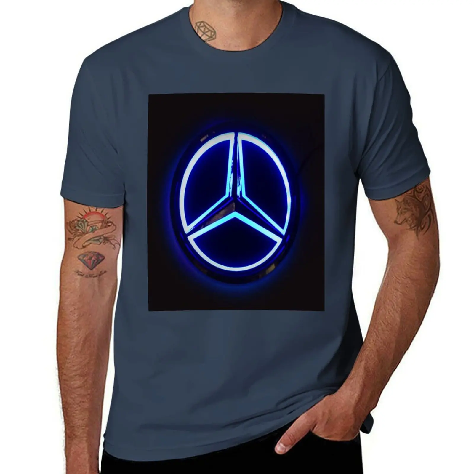 Mercedes T-Shirt Funny t-shirts summer top oversize t-shirts man blanks Short sleeve tee men