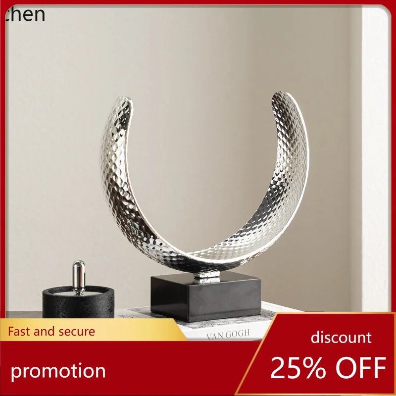 

YFY Stainless Steel High-End Niche Metal Geometric Abstract Home Living Room Decoration Office Hotel Exhibition Hall