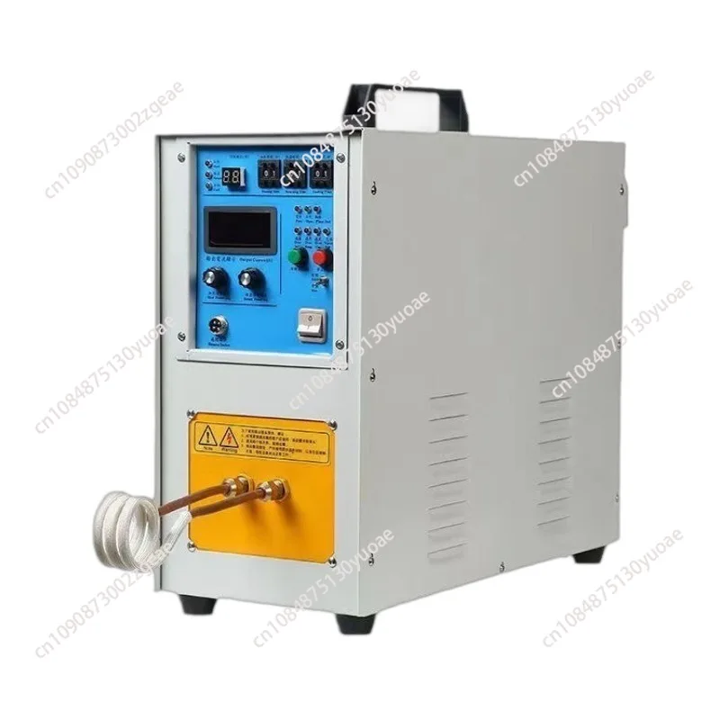 

High Frequency Induction Heating Machine Brazing Small Welding Quenching Annealing Heat Melting Equipment Handheld Copper Tube