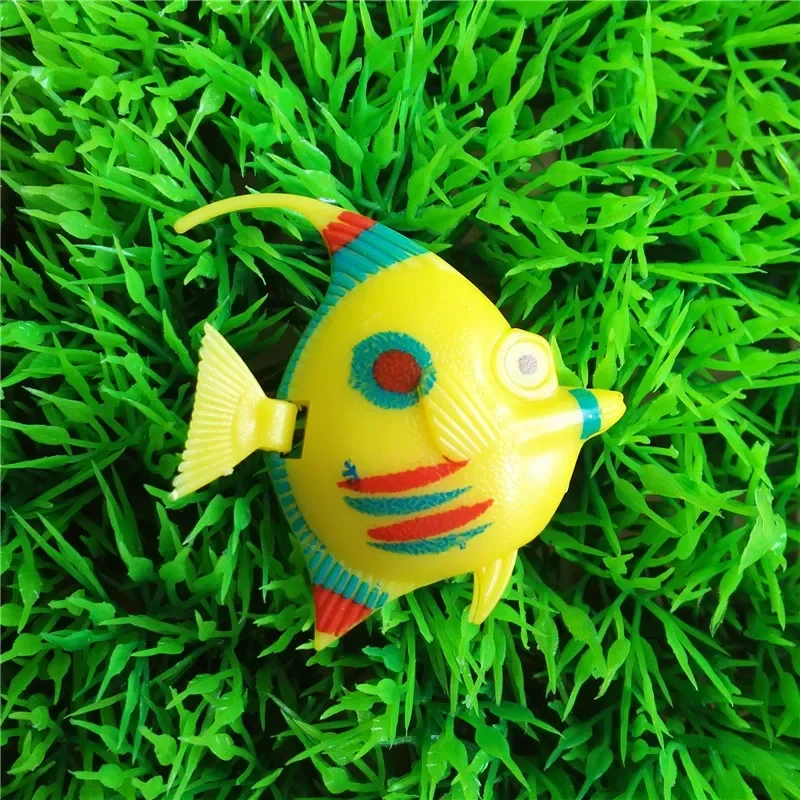 10pcs Aquarium Plastic Artificial Fish Colorful Tropical Fishes Ornaments for Aquarium Floating Fish Decor