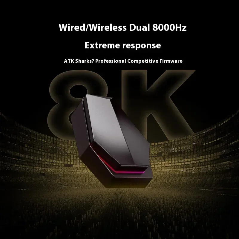 Imagem -06 - Atk-mouse Bluetooth sem Fio x1 Pro Max Ultra Leve Fps Mouse Gamer Office Presente 49g Paw3950 Ultra 8k