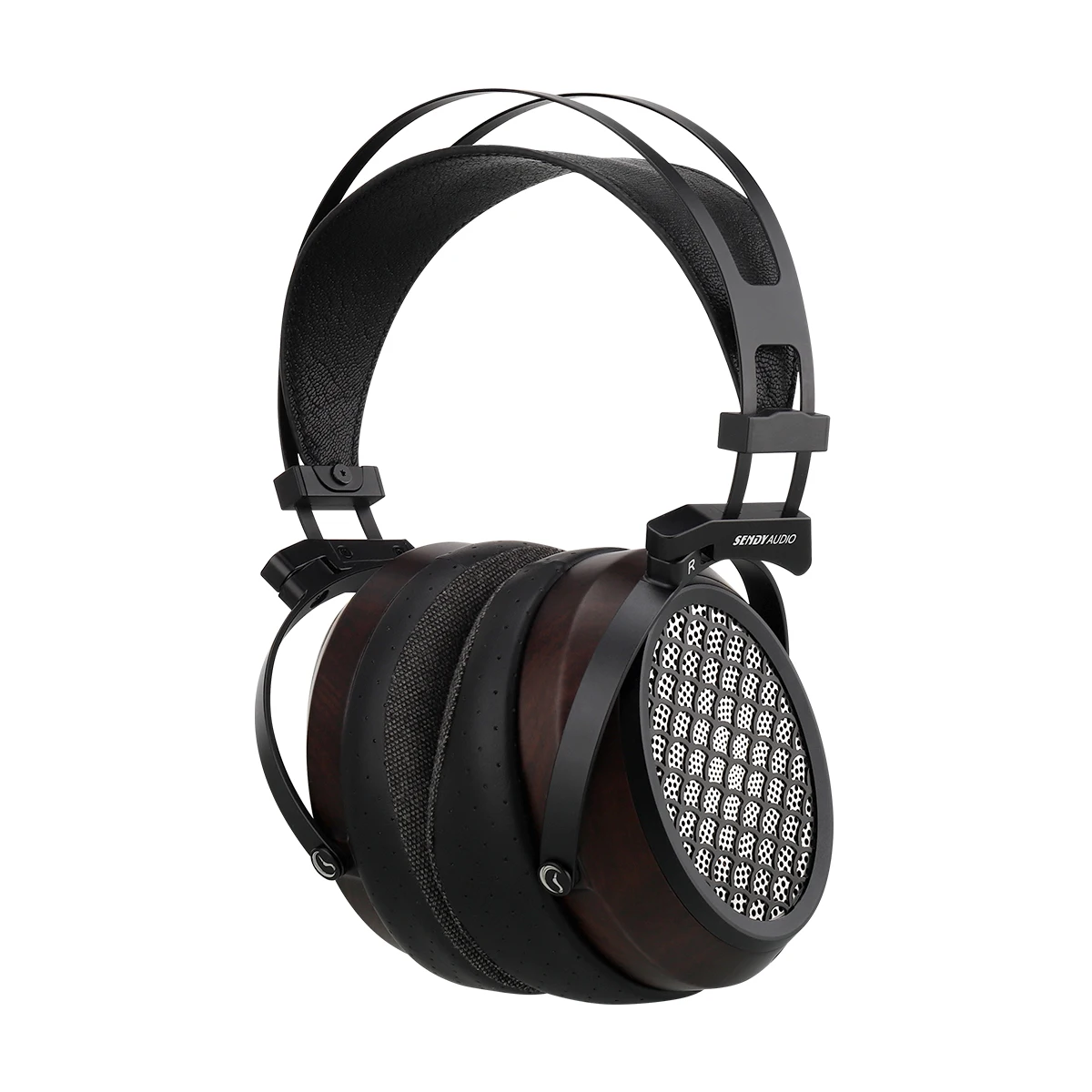 Sendy Audio Aiva 2 HIFI Planar Magnetic Driver Open-back Over-ear Wood Headphone 4.4mm Balanced Headset