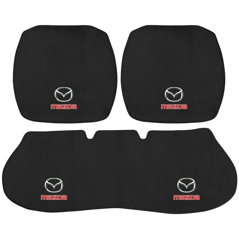 For Mazda 2 Mazda 3 MS For Mazda 6 CX-5 CX5 Accessories Car Seat Cushion Non-Slip Cover Ice silk Velvet Plush