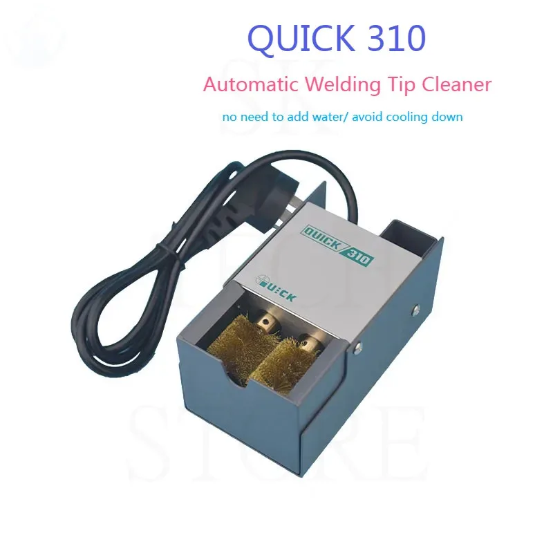 High Quality QUICK 310 Automatic Welding Tip Cleaner with High Temperature Resistant Sponge for Welding Tips Cleaining Tools