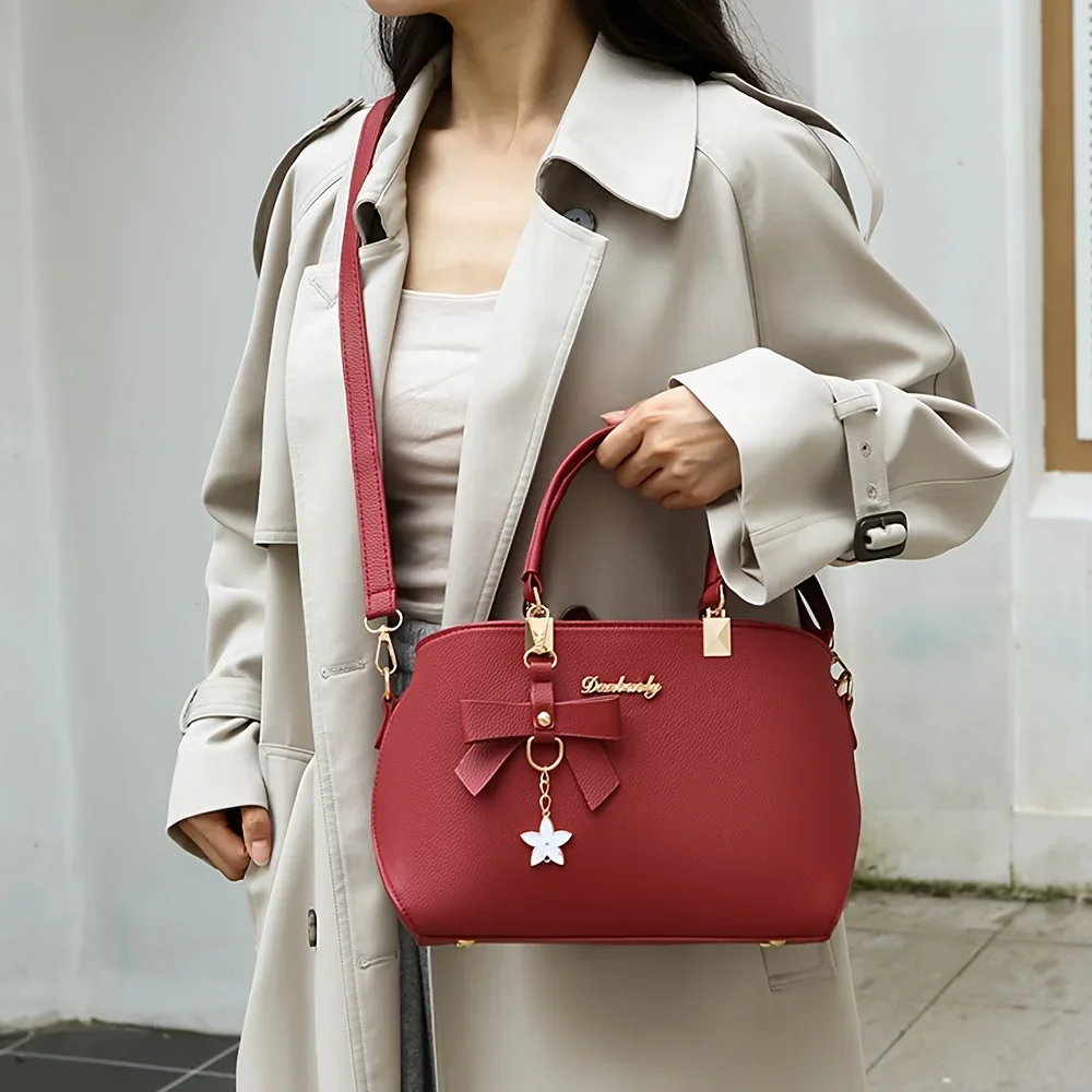 نساء بولي PU حقائب يد جلدية السيدات كبيرة حمل حقيبة أنثى ساحة حقائب كتف Bolsas Femininas كيس موضة جديدة حقائب كروسبودي شيك