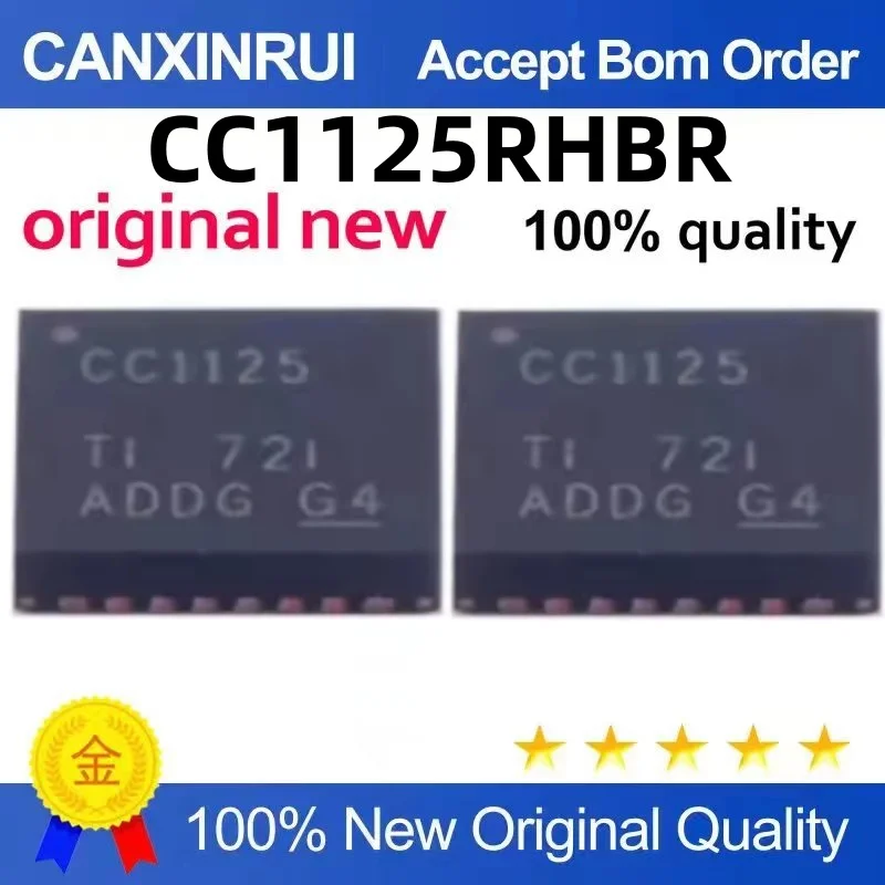 

CC1125RHBR CC1125RHBT CC1125 QFN32 package Bluetooth wireless RF transceiver