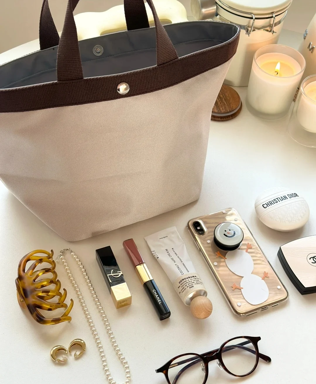 

Новая простая однотонная водонепроницаемая сумка из бычьей ткани, сумка для ланча, сумка-тоут, женская повседневная сумка с магнитной сумкой