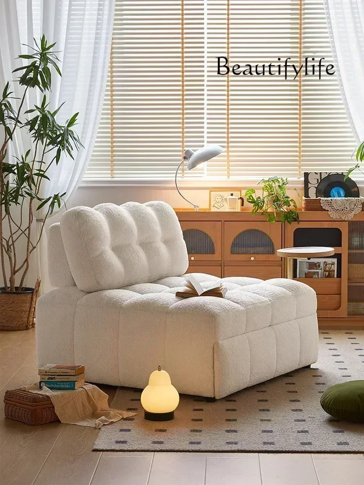 Nn Folding Single Dual-purpose New Living Room Lazy Multi-functional Sitting And Lying Retractable Sofa Bed