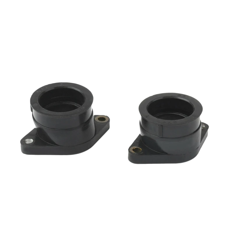 2Pcs Carburetor Intake Manifold Boot Joint Adapter Interface 5Y1-13586-01 For Yamaha XT550 1982-1983