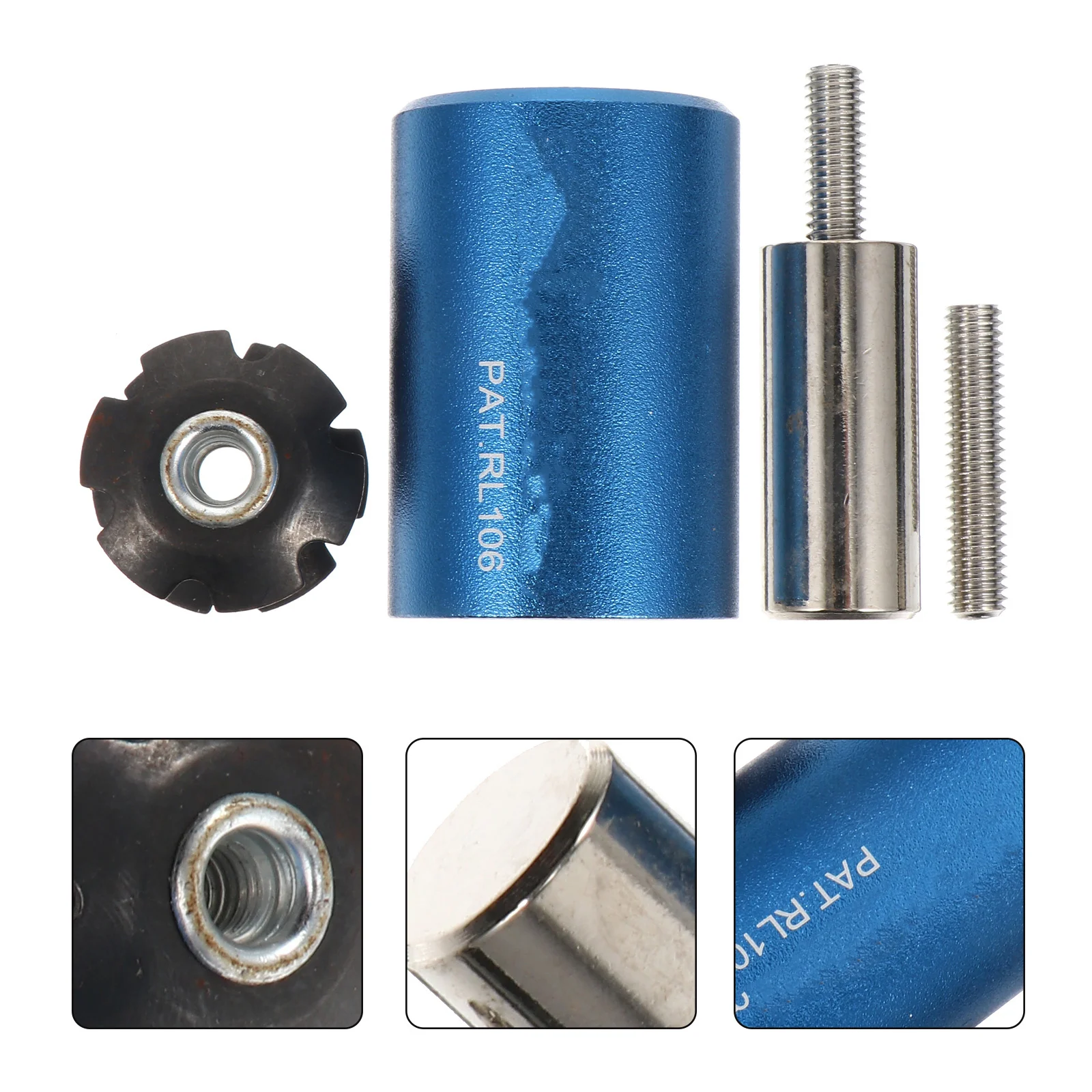 

1 Set Steel Flower-Core Installation Tool Sunflower Drive Mounting Sleeve For Mountain Bike Front Forks Bicycle Repair Tool