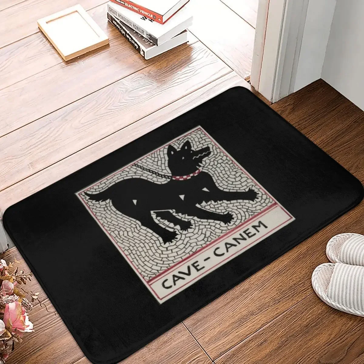 

Cave Canem Doormat Rug carpet Mat Footpad Polyester Anti-slip durable Entrance Kitchen Bedroom balcony toilet