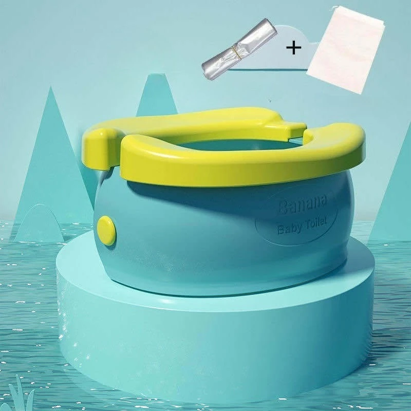 Folding Traveling Outdoor Baby Toilet Pot Potty Urinal Children Baby Pot Child Toilet Portable Potty Child Potty Training Seat