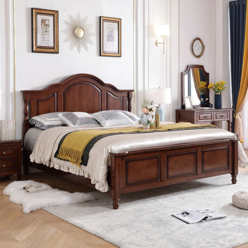 Stuff Accessories Double Bed Frame Barrier Luxury King Double Bed Loft Headboards Letto Matrimoniale Furniture