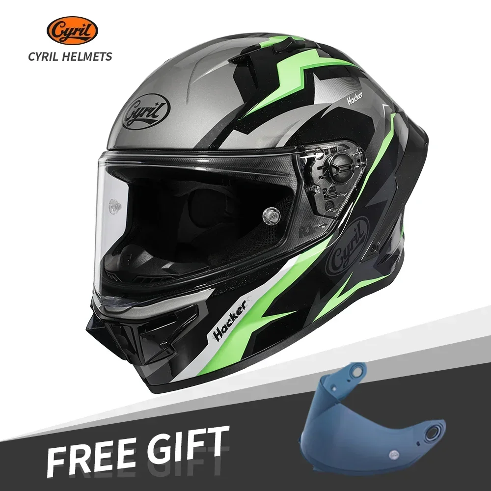 Cyril R1 Racing Helmet Motorcycle Racing Helmet Full Face Moto DOT