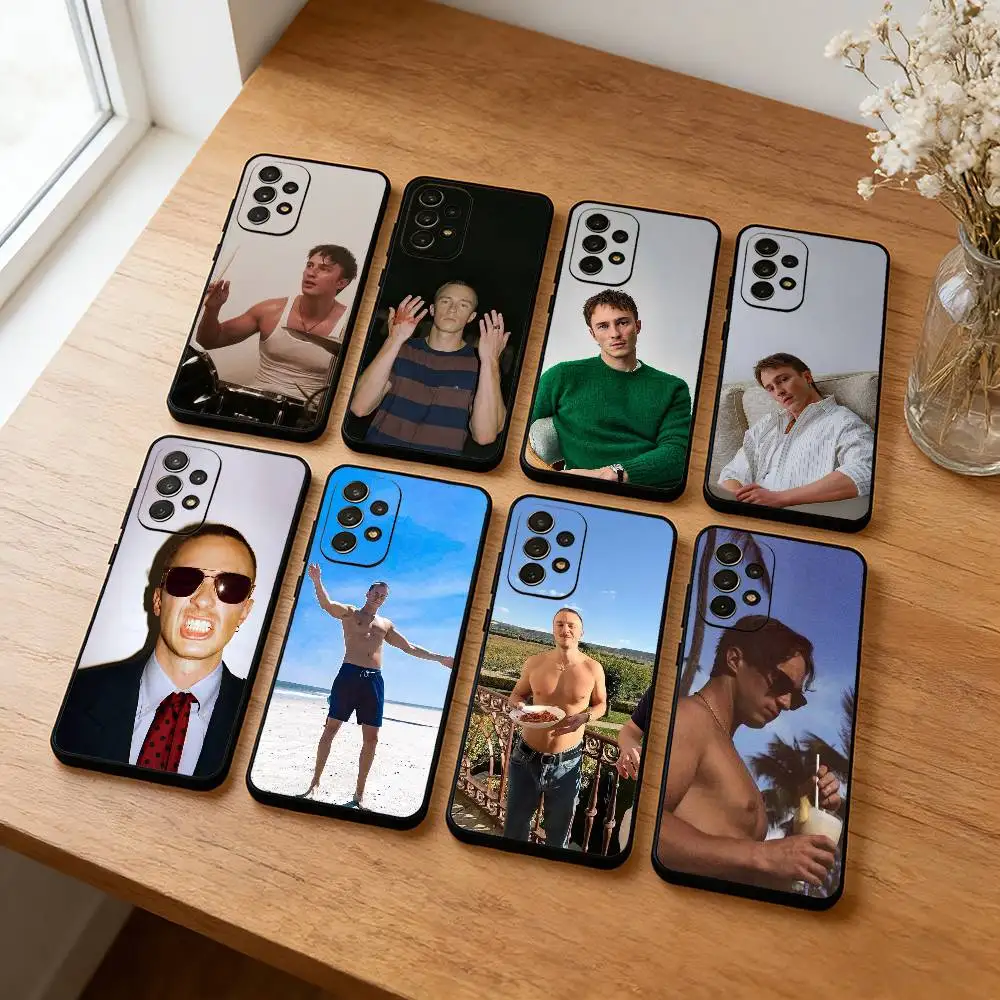 

D-Drew A-Actor S-Starkey Phone Case For Samsung S25,S24,S23,S22,S21,S20,Plus,lite Soft Black Shell