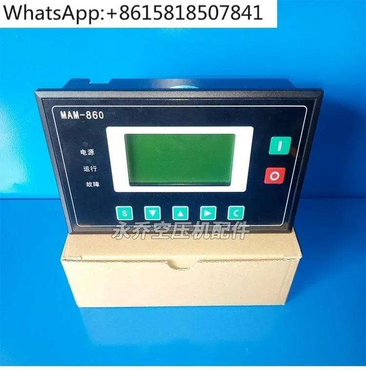 Screw Air Compressor MAM860 (B) Controller Display Plate 860 PLC Air Compressor Control Panel