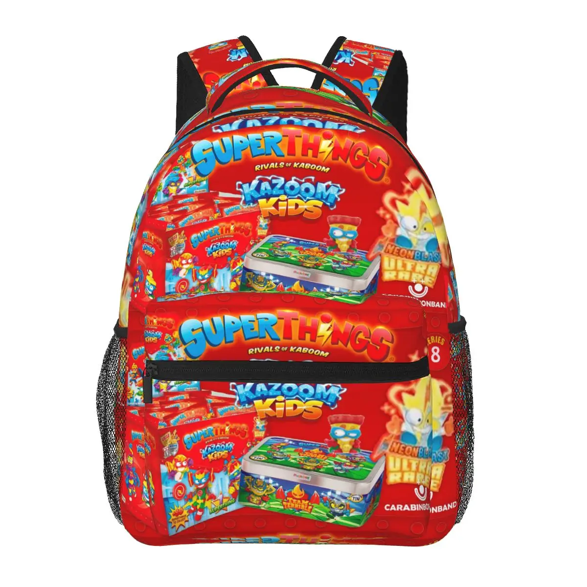 

Рюкзаки Superthings для мальчиков и девочек, сумка для книг, детские школьные сумки, детский рюкзак с героями мультфильмов, сумка на плечо большой вместимости