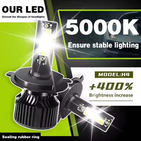12000Lm H7 H1 H11 H4 Led Headlights Bulbs Canbus 5000K H8 H9 H16 9003 Hb2 H18 Fog Lamp Plug-N-Play Turbofan Auto Lamp 12V