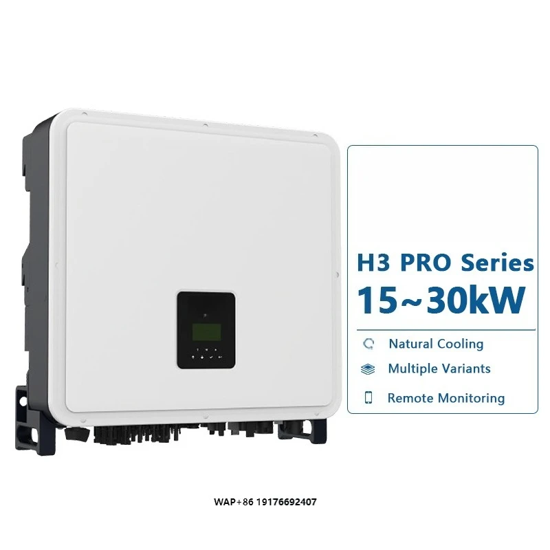 Hybrid Inverter by Fox 15KW to 30KW Solar Energy Power Inverter AC to AC Three Phase Output with 380V Voltage