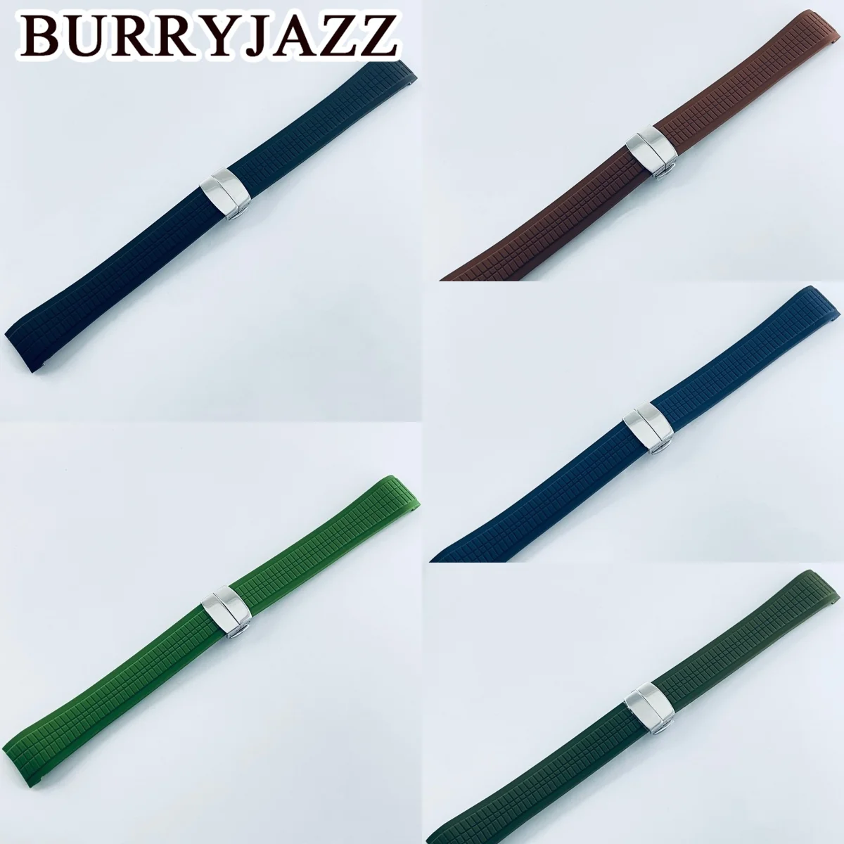 

Ремешок 21 мм, водонепроницаемый и пыленепроницаемый, из мягкой резины, AQUANAUT 5164A 5167A 5168A, черный, зеленый, коричневый, с раскладывающейся застежкой, ремешок для часов