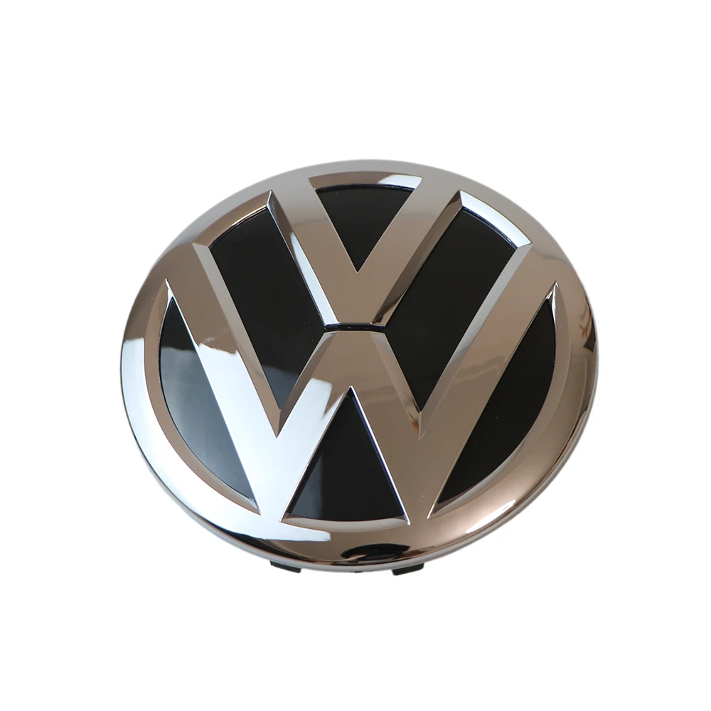 150mm Front Grille Badge Logo Emblem Silver Sticker For Volkswagen Arteon Polo Bora Passat Jetta Touran Golf/R32/GTI/Rabbit