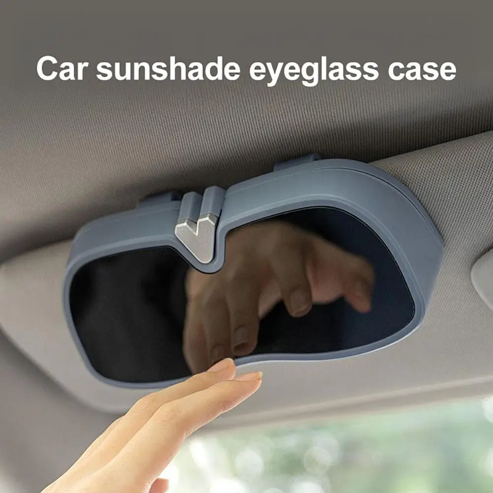 Driving Glasses Holder Sunglasses Holderfor Car Sun Visor, Protective Automotive Eyeglasses Storage Case Hanger, Vehicle Interio