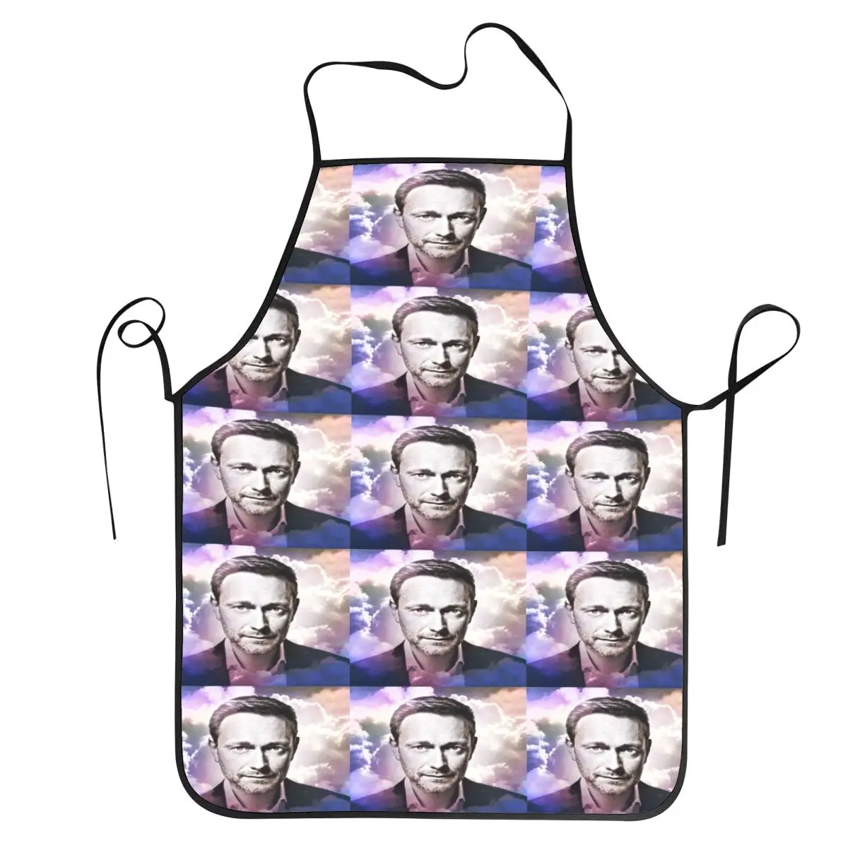 Legend Christian Lindner Minister Of Finance Apron Chef Cuisine Tablier Sleeveless Bib Kitchen Cleaning Pinafore for Women Men