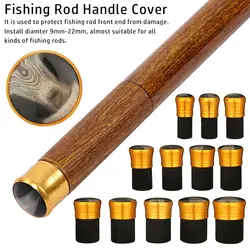 1PC Fishing Rod Pole Butt Caps Front Cover Stopper Plug End Protector Fishing Rod Building Repair Kit Pesca Accessories