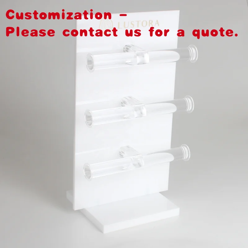 custom.Custom Acrylic Bracelet Display - Showcase Your Jewelry with Style and Elegance on This Three-Tiered Display