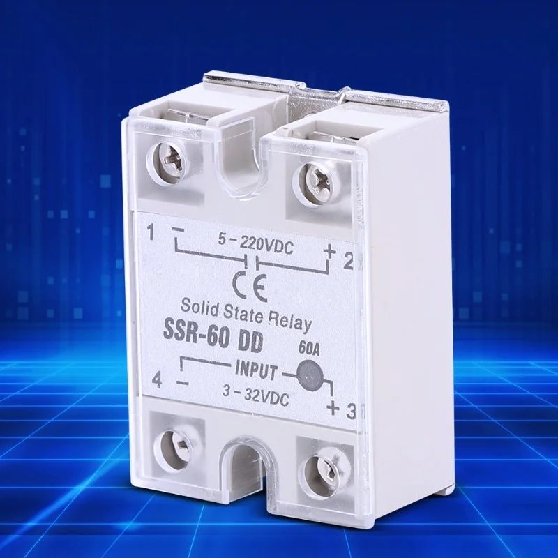 Solid State Relay DC DC SSR With Non Contact Switch High Quality SSR60 DD 5-220VDC
