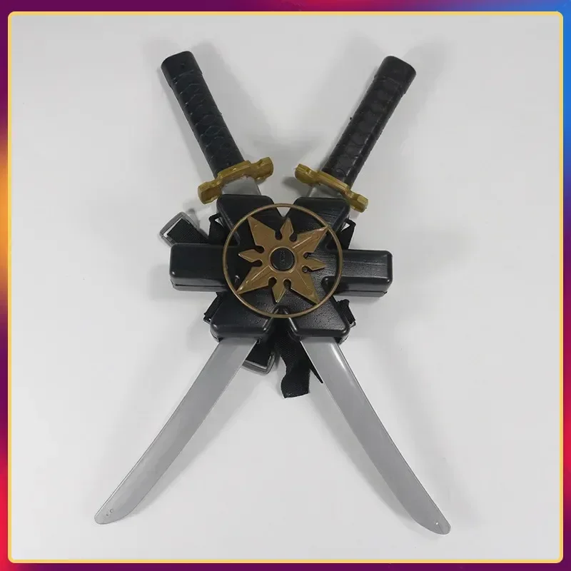 검 장난감 닌자 시리즈 일본 칼 할로윈 플라스틱 사무라이 야외 게임 장난감 역할 놀이 세트 소년용 소품