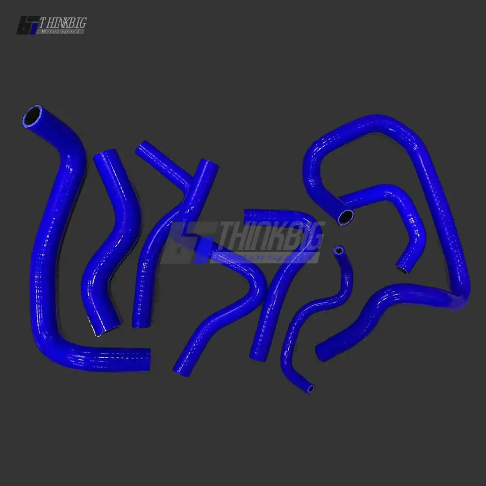 Silicone Radiator Hose Kit For 1992-2007 Nissan Micra/March/Cube K11 1.3L CG13DE Manual (8pcs)