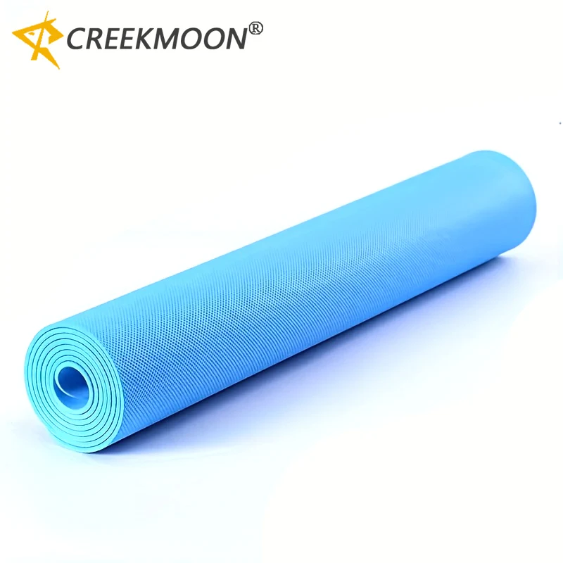 Extra Thick 4mm NBR Yoga Mat with Alignment Lines Non Slip Exercise Gymnastics Mats 173x60cm for Home Gym Pilates Fitness
