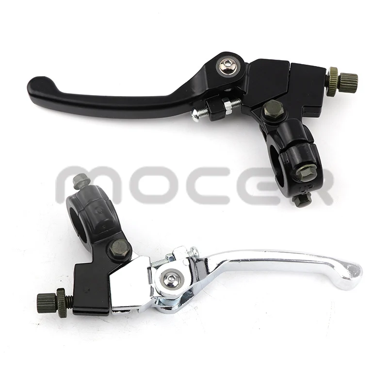 

Aluminum Alloy 22mm 7/8' Folding Clutch Lever Black/Silver for CRF KLX Pit pro Xmotos BSE KAYO Pit Dirt Bikes Motorcycle Parts