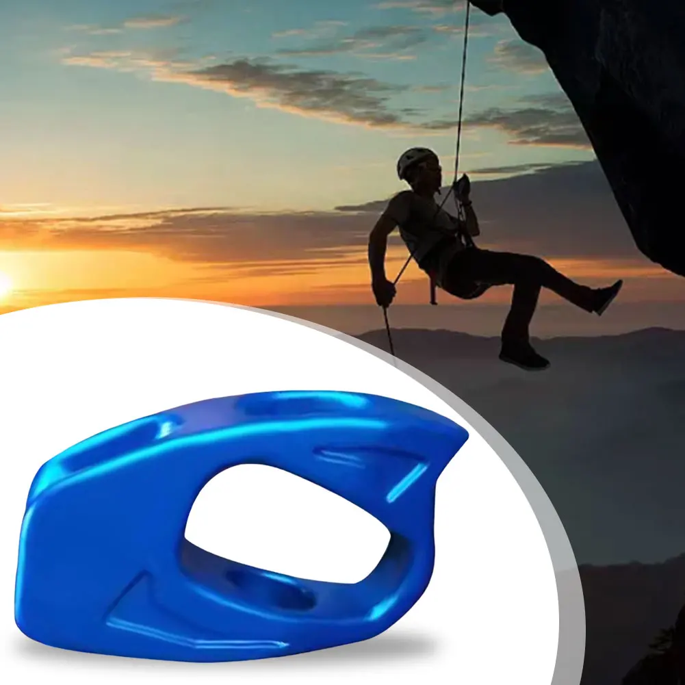 XINYU Rock Climbing Arrestor Ascender Adjustable Hand Ascender Ergonomic Handle Auto Lock Retarder Aluminum Alloy