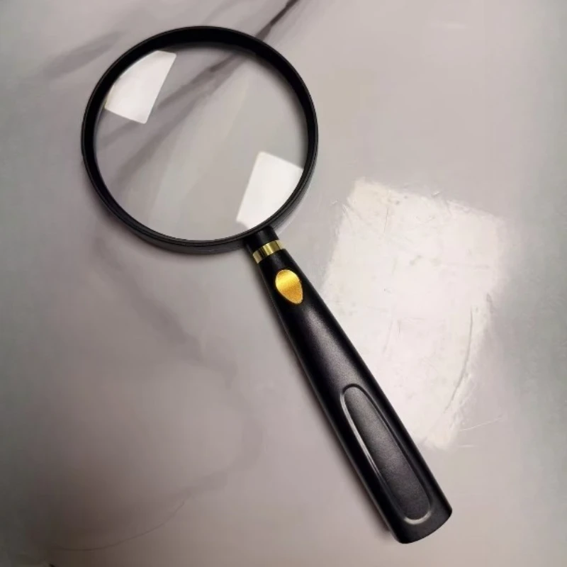 75/90/110mm Diameter Ultra-lightweight Handheld High-definition Magnifying Glass Magnifier 6x/5x/2x 13x Loupe