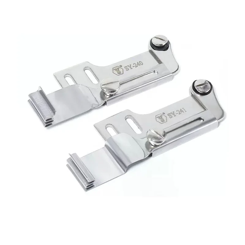

Lap Seam Folder for Industrial Lockstitch Sewing Machine, Bedding and Duvet Cover with Hollow Lace Webbing, Sewing Guide tool