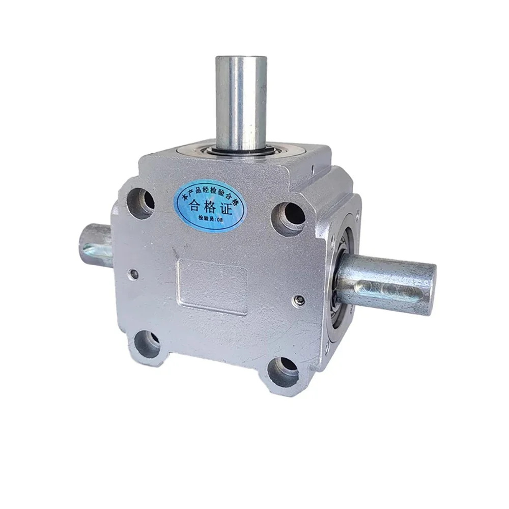 Stainless Steel Right Angle Steering Box Cast Steel Gearbox 40N.M Large Load 2.5 Module 16 Teeth 90 Degree Commutator Gear BB