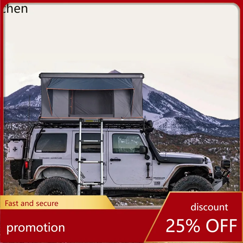 PYH aluminum roof tent self-driving tour camping free construction lunch break room bed car overnight