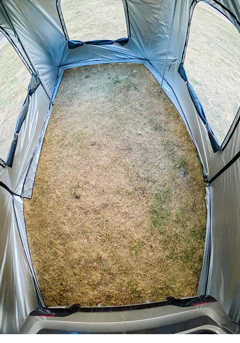 Universelles SUV-Campingzelt mit Geräumigem Vordach Wasserdichtes Autozelt Einfacher Aufbau für Backpacking Reisen Outdoor Auto-Heckzelt – Detail 7
