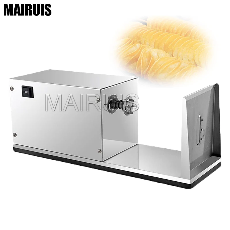 YY Tornado Potato Cutter Machine Electric Spiral Cutting Machine Chips Machine Chopper Potato Chip String Rotate Potato Chips To