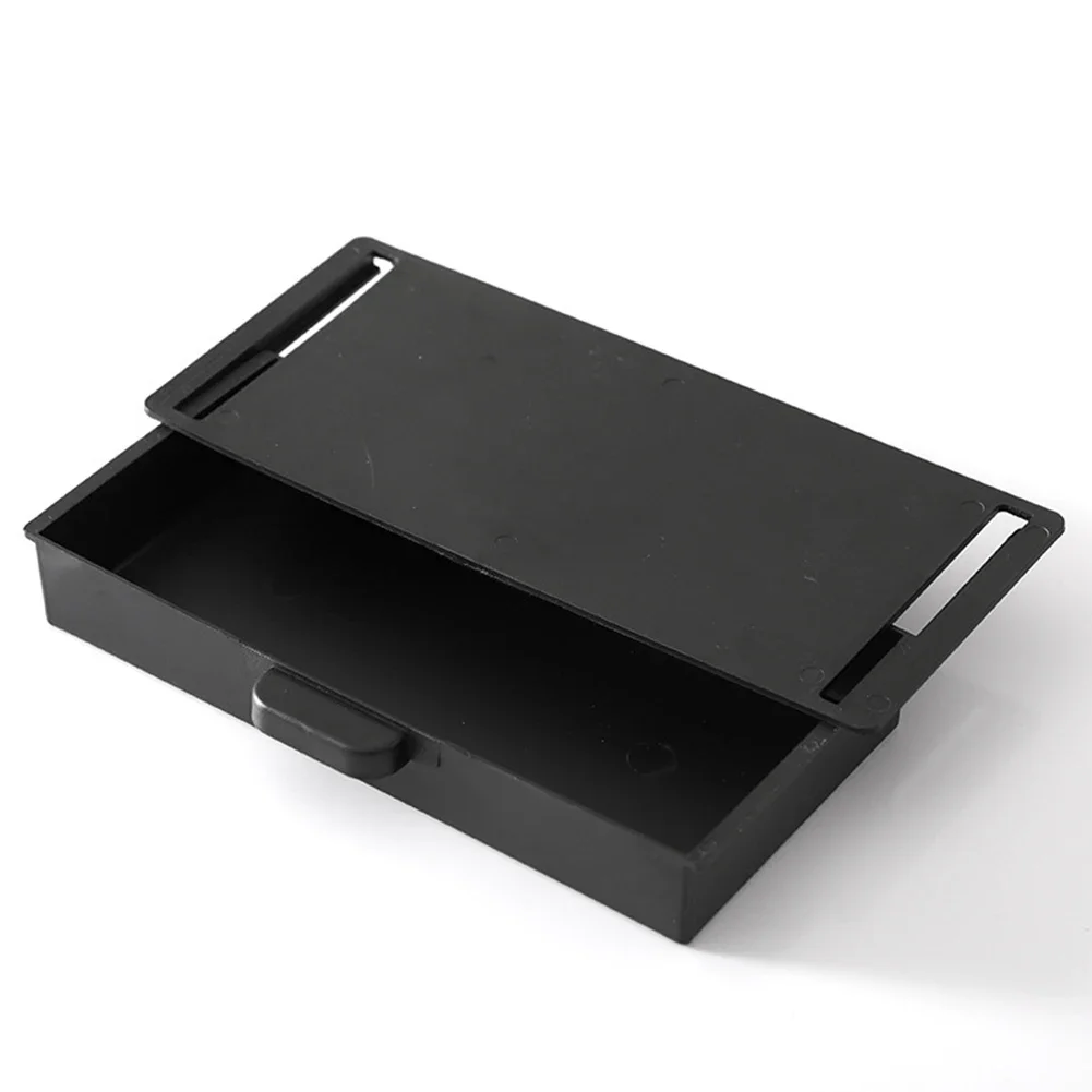 Table Shelf Storage Box Pull Out Storage Box Under Pencil Tray Desk Drawer Organizer Large Capacity Undertable Drawer