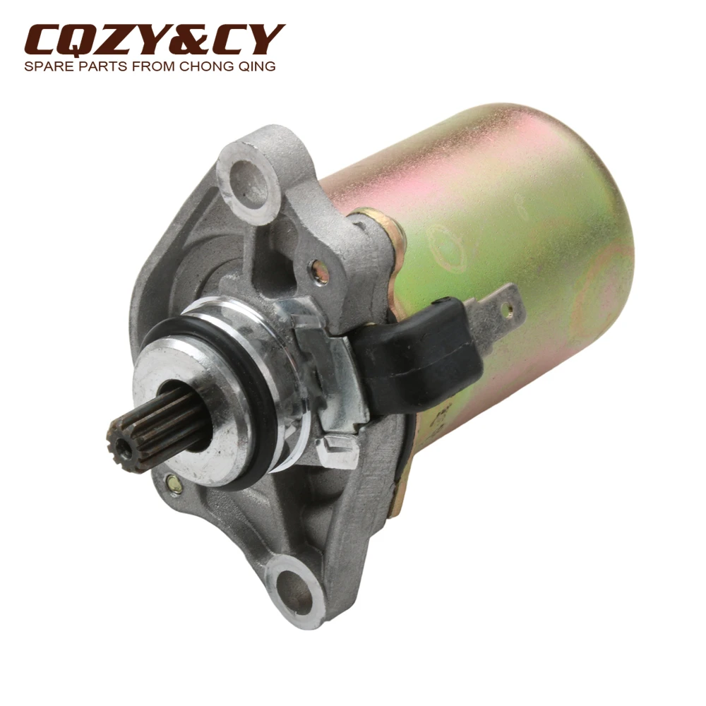 Scooter 11 Teeth Electric Starter Motor For Derbi 50 Atlantis Boulevard Gp1 Open Race Eu2 50cc 82530R 2-Stroke